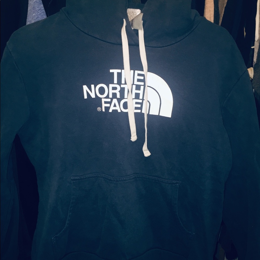 Dark blue hoodie